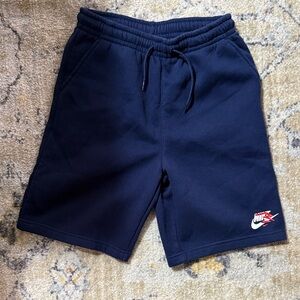 Nike Kids Navy Blue Shorts